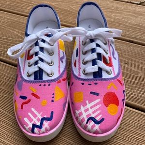 Hand Painted Pattern Shoes